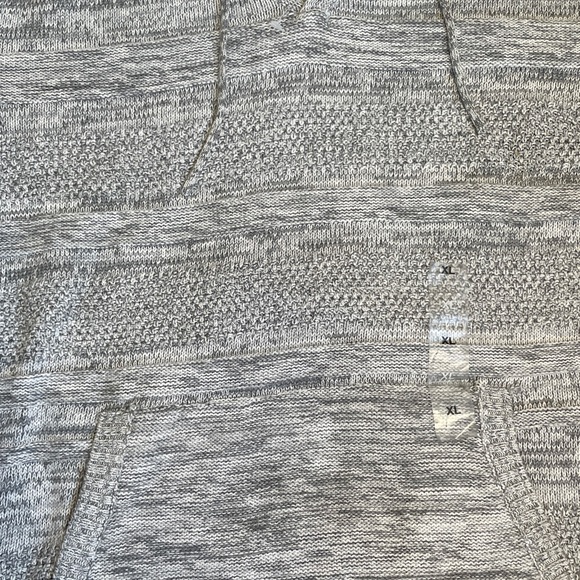 Men’s American Rag Hooded Gray Sweater with Drawstring, size XL, NWT - Picture 12 of 15